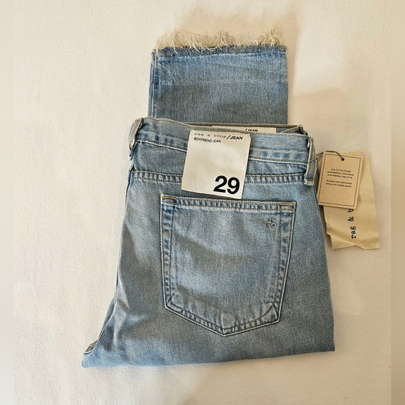 Rag & Bone Abingdon Boyfriend Jeans NWT - Picture 1 of 16